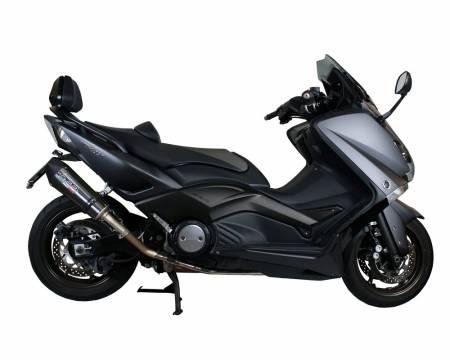 SCOM.108.GPAN.PO Complete Exhaust GPR GPE ANN.POPPY Approved YAMAHA T-MAX 500 2001 > 2011