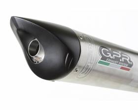 Exhaust Muffler GPR TIBURON TITANIUM Approved TRIUMPH DAYTONA 675 2009 > 2012