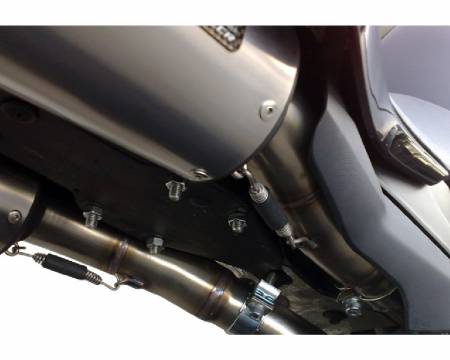 Y.115.FUNE 2 Exhaust Mufflers GPR FURORE NERO Approved YAMAHA YZF 1000 R1 2007 > 2008