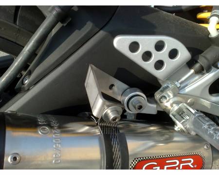 Y.132.GPAN.PO Complete Exhaust GPR GPE ANN.POPPY Approved YAMAHA YZF-R 125 i.e. 2008 > 2013