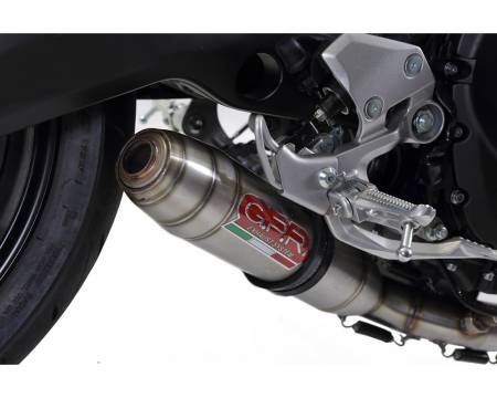 Y.171.DE Exhaust Muffler GPR DEEPTONE INOX Approved YAMAHA MT-09 / FZ-09 2014 > 2016