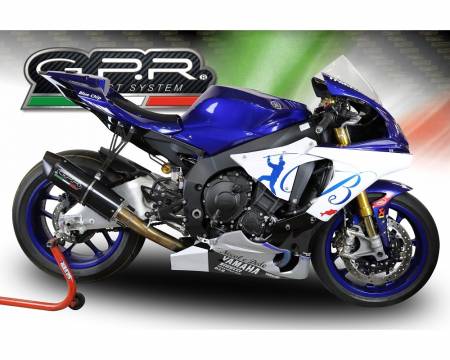 Y.200.RACE.FUNE Exhaust Muffler GPR FURORE NERO Racing YAMAHA YZF R1/R1-M 2017 > 2020
