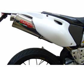 Exhaust Muffler GPR TRIOVAL Approved YAMAHA WR 400 F 1998 > 1999