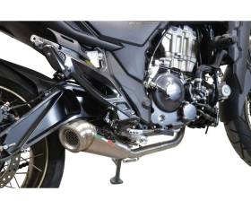Full System Exhaust GPR Powercone Evo Racing Satin 304 stainless steel for Zontes 350 R1 2022 > 2023