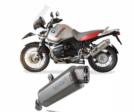 BMW4TR1150S-AB Exhaust Muffler Hpcorse 4track R Stainless Steel Bmw R 1150 Gs 1999 > 2003