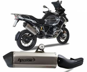 Exhaust Muffler Hpcorse Sps Carbon Stainless Steel Bmw R 1200 Gs Adventure 2017 > 2018