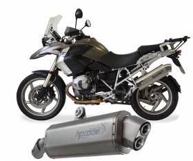 Exhaust Muffler Hpcorse 4track R Stainless Steel Bmw R 1200 Gs 2010 > 2012