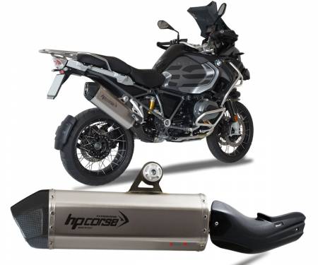 BMWSPS1022S-AB Exhaust Muffler Hpcorse Sps Carbon Stainless Steel Bmw R 1200 Gs 2017 > 2018