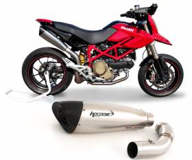 Auspuff Schalldampfer Hpcorse Evoxtreme 310mm Titanium Ducati Hypermotard 1100 2007 > 2012