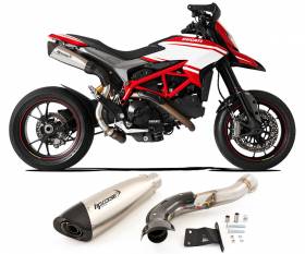 Silenciador Escape Hpcorse Evoxtreme High 310mm Titanio Ducati Hypermotard 821 2013 > 2015