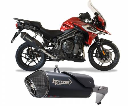 TRSPS1200C-AB Exhaust Muffler Hpcorse Sps Carbon Stainless Steel Triumph Tiger 1200 2016 > 2021