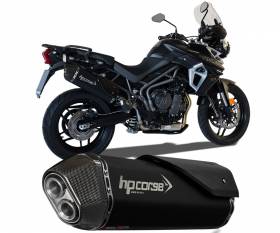 Exhaust Muffler Hpcorse Sps Carbon Stainless Steel Triumph Tiger 800 2016 > 2019