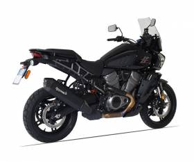 Exhaust Muffler Hpcorse Sps Carbon Black Harley Davidson PANAMERICA 2020 > 2022