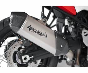 Tubos De Escape HpCorse SPS Carbon 350 Titanium para Suzuki V-Strom 1050 2020 > 2024