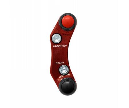 JP PLDB 005 R Right Switch Panel JetPrime Red For Ducati STREETFIGHTER / S 2010 > 2013