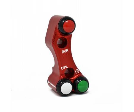 JP PLD 020 R Right Switch Panel JetPrime Red For Ducati SUPERBIKE PANIGALE V4/S 1100 2018 > 2020
