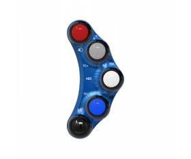 Left Racing Switch Panel JetPrime Blue For BMW S 1000 R 2013 > 2020