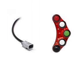 Left Racing Switch Panel JetPrime Red For Aprilia RS 660 2020 > 2023