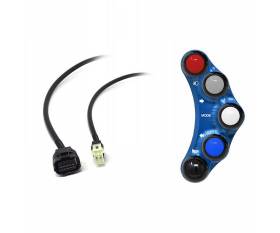 Street Left Switch Panel JetPrime Blue For Yamaha YZF-R1 2020 > 2022