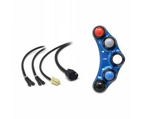 Street Left Switch Panel JetPrime Blue For Yamaha YZF-R7 2022