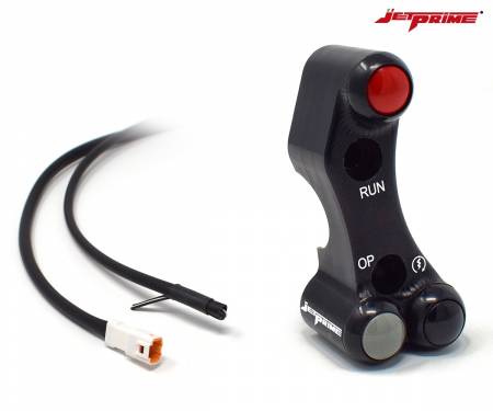 JP PLDB 005 Right handlebar switch for Ducati Hypermotard 1100 EVO / SP 2010 > 2012 (Master cylinder Brembo racing)