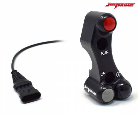 JP PLDB 009 Interruptor de manillar derecho Aprilia RSV4 / R 2009 > 2010 (Cilindro maestro Brembo racing)