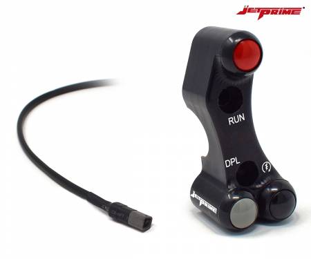 JP PLD 020 Interruptor derecho del manillar para Ducati Panigale V4 / S 2018 > 2023 (cilindro maestro estándar)
