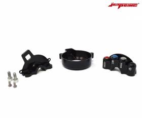 Throttle twist grip 008 JetPrime with integrated controls for BMW S 1000 RR 2019 > 2024