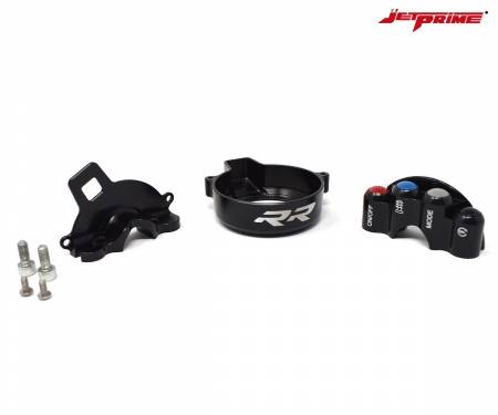 JP ACC 008 RR Throttle twist grip JetPrime 08RR with integrated controls for BMW S 1000 RR 2019 > 2024