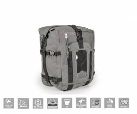 Backpack convertible into a KAPPA RA315 motorcycle tank bag with pouch