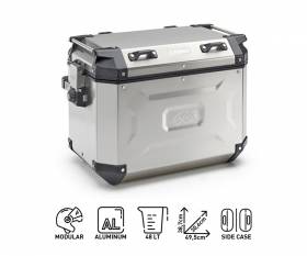 Side Suitcase.Sx 48Lt.K'Force KAPPA KFR48AL Suitcase holder DUCATI Multis Enduro 1260 2019 > 2021