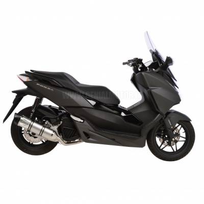 Honda Forza 125 - Nss 125 - Abs 2015 > 2016 Leovince Systeme D Echappement Complet 1 - 1 Lv One Evo Acier Inoxydable 14111e