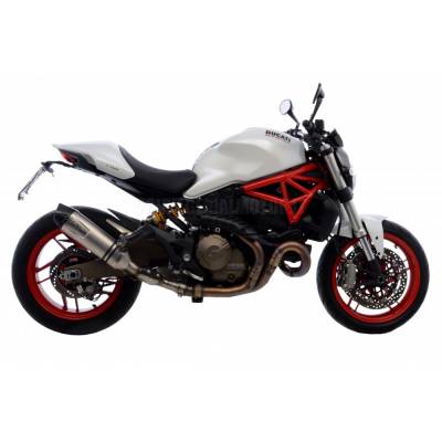Ducati Monster 821 2014 > 2016 Leovince Auspuff Endschalldampfer Lv One Evo Edelstahl 14133e