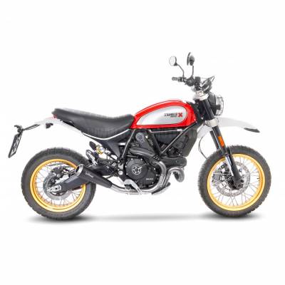Ducati Scrambler 800 Desert Sled 2017 > 2018 Leovince Exhaust Muffler Gp One Stainless Steel 15118