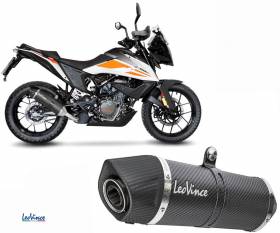 Exhausts Leovince homologated carbon LV ONE EVO KTM 390 ADVENTURE 2020 > 2024