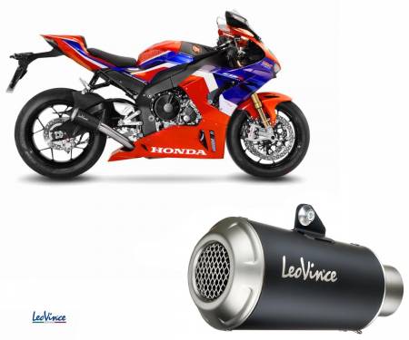 15244B Exhausts Leovince Racing stainless steel LV-10 BLACK HONDA CBR 1000 RR-R FIREBLADE/SP 2020 > 2023