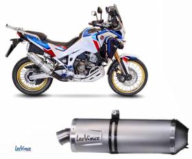 Exhausts Leovince homologated stainless steel LV ONE EVO HONDA CRF 1100 L AFRICA TWIN/ADVENTURE SPORT/DCT 2020 > 2023