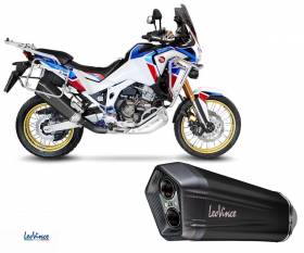 Exhausts Leovince homologated LV-12 stainless steel BLACK HONDA CRF 1100 L AFRICA TWIN/ADVENTURE SPORTS/DCT 2020 > 2023