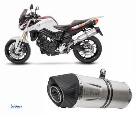 14356E Exhausts Leovince homologated stainless steel LE ONE BMW F 800 R/GT 2017 > 2020