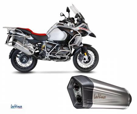 15301 Exhausts Leovince homologated LV-12 stainless steel BMW R 1250 GS/ADVENTURE 2020 > 2024