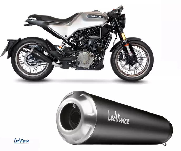 Exhausts Leovince Homologated Stainless Steel Gp One Husqvarna