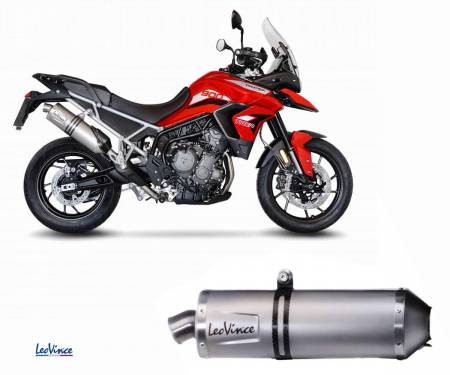 14352E Exhausts Leovince homologated stainless steel LV ONE EVO TRIUMPH TIGER 900 GT/RALLY/PRO 2020 > 2024
