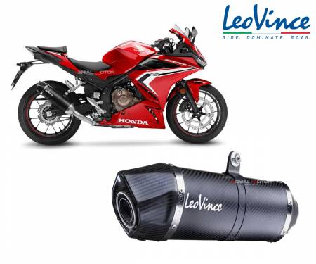 Exhaust Leovince LV ONE EVO CARBON approved HONDA CBR 500 R 2019 > 2024 14315E