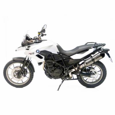 8287E Exhaust Leovince Lv One Evo Stainless Steel Bmw F 700 Gs 2013 > 2016