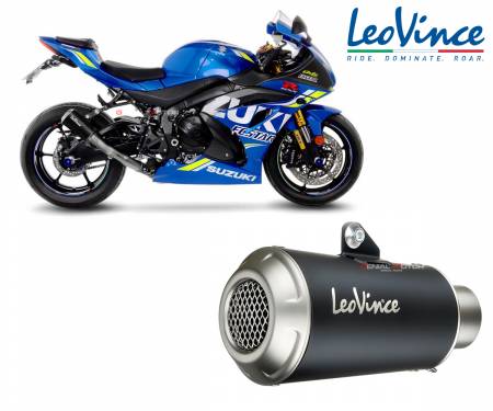 Tubo de Escape Leovince LV-10 BLACK EDITION INOX Racing SUZUKI GSX-R 1000/R 2017 > 2023 15231B
