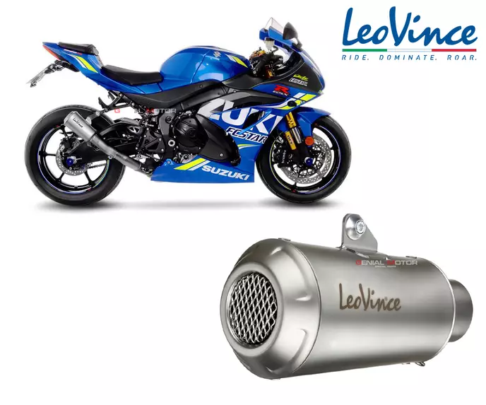 Exhaust Leovince Lv-10 Inox Racing Suzuki GSX-R 1000/R, 2017