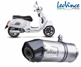 Exhaust Leovince LV ONE EVO INOX approved VESPA GTS 300 HPE/SUPER 2019 > 2020 14316EK