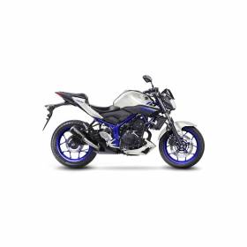 Auspuff Lv-10 Schwarz Stahl Yamaha Mt 03 2018 > 2020