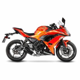 Komplett Auspuff Lv One Evo Carbon Kawasaki Ninja 650 2017 > 2020