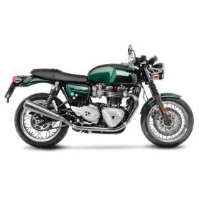 2 Exhausts Leovince Classic Racer Triumph Thruxton Water Cooled 2016 > 2018